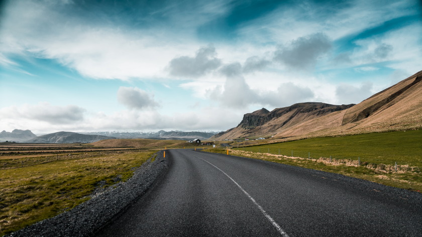 冰岛公路风光4k壁纸